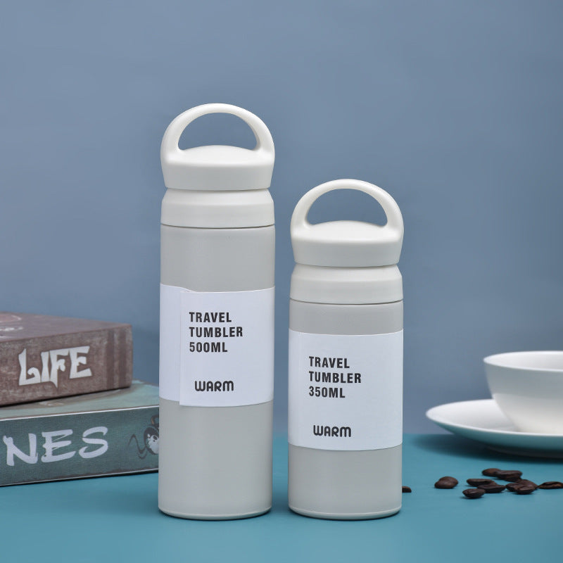 Cross-border element mug 304 stainless steel Japanese mini thermos mug men's and women's outdoor portable student advertising gift mug