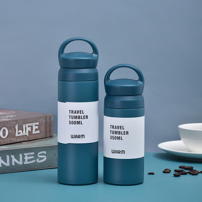 Cross-border element mug 304 stainless steel Japanese mini thermos mug men's and women's outdoor portable student advertising gift mug