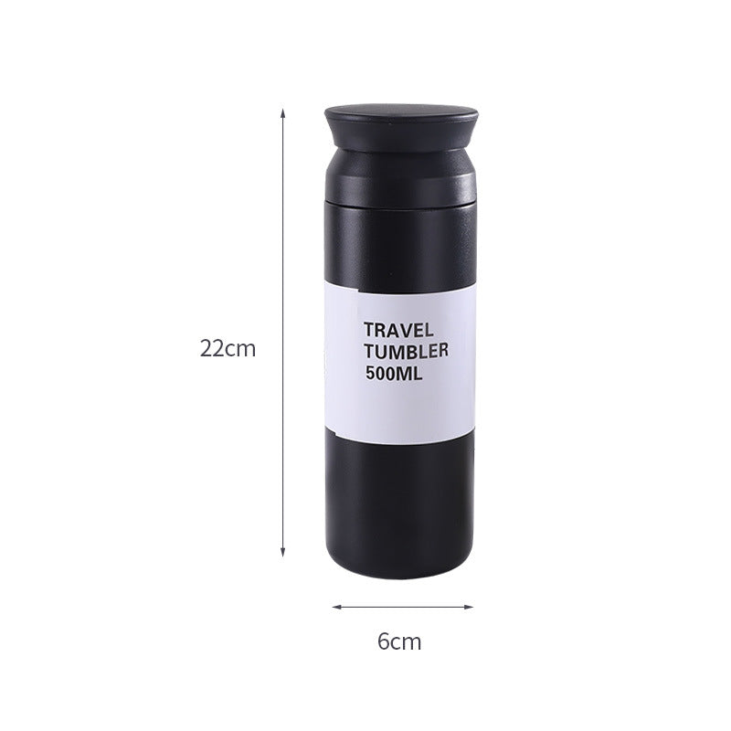 Cross-border element mug 304 stainless steel Japanese mini thermos mug men's and women's outdoor portable student advertising gift mug