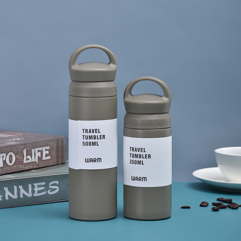 Cross-border element mug 304 stainless steel Japanese mini thermos mug men's and women's outdoor portable student advertising gift mug
